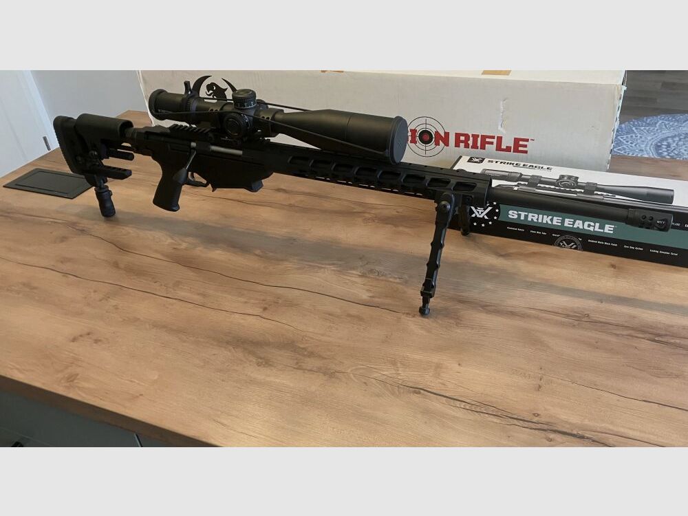 Ruger Precision Rifle inkl. Vortex 5-25x56 Strike Eagle und Zubehör	 6,5mmCreedmoor