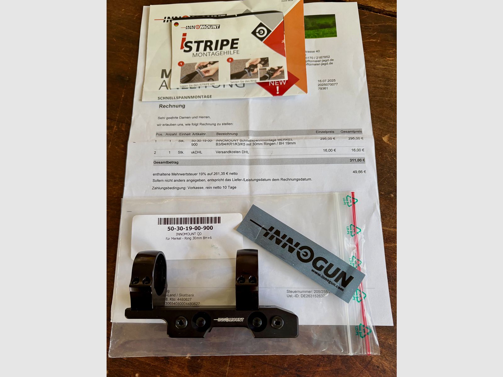 Innomount mount 30mm merkel