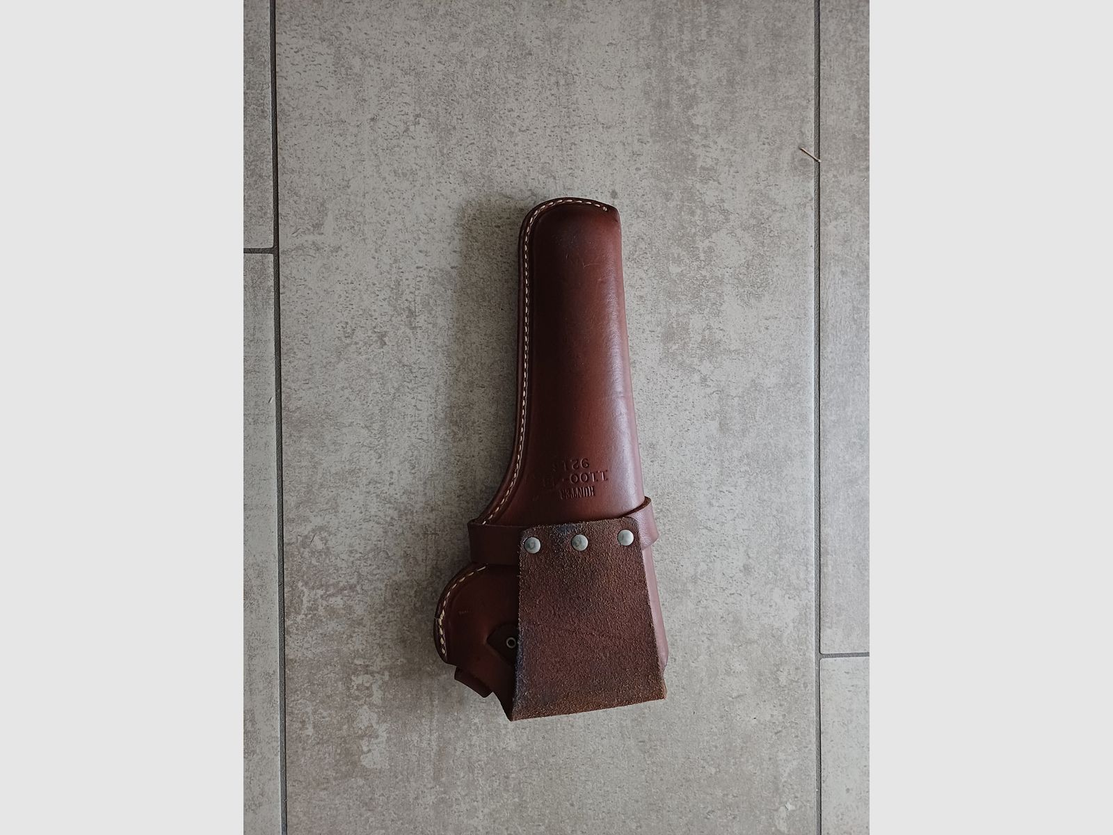 Revolver holster Hunter leather for 6 inches