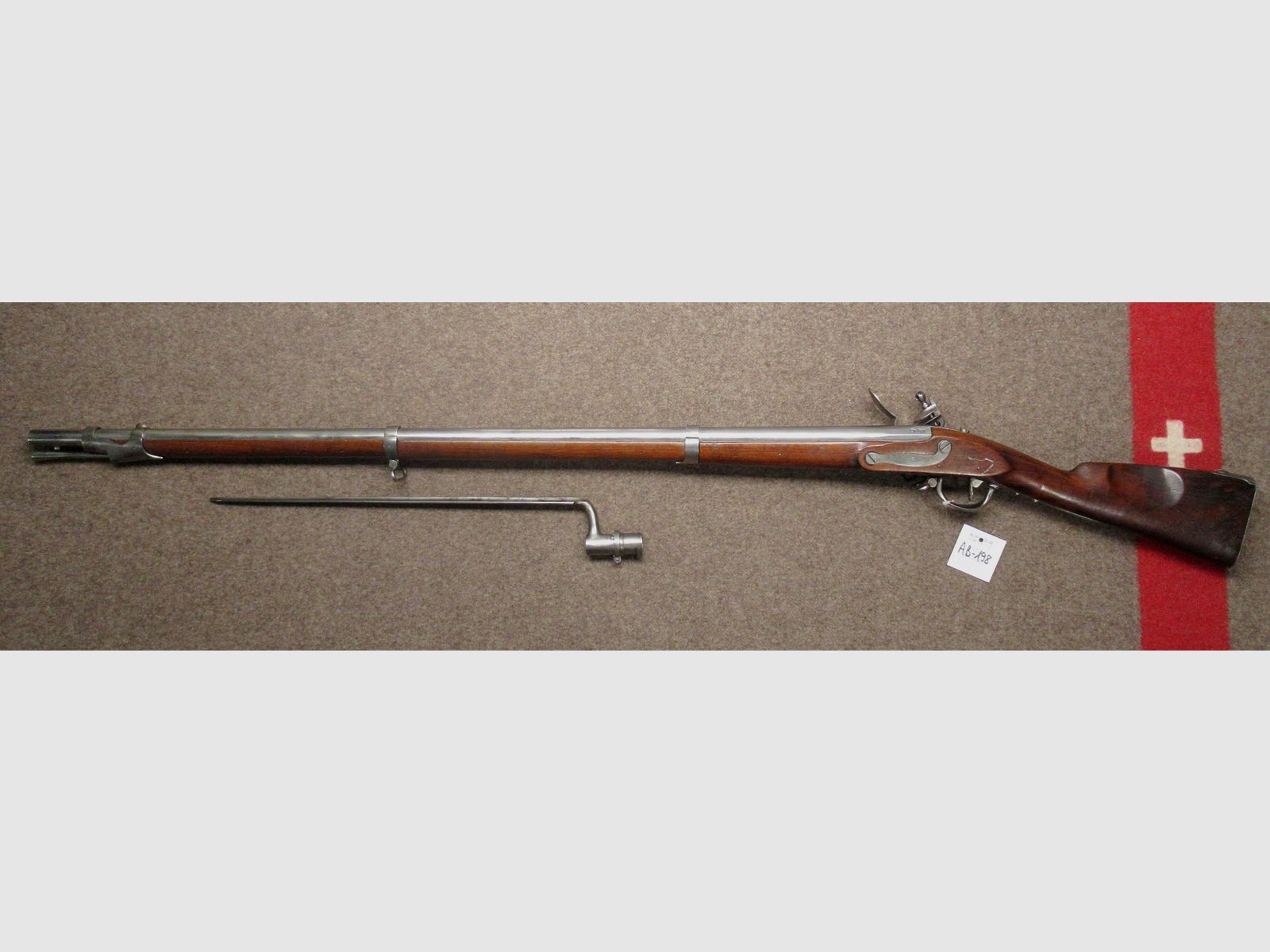 AB-198 MALHERBE Gewehr Mod. 1817 Kal. 18mm, Bild 2 von 7