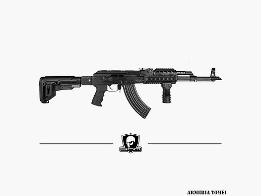 S.D.M. – CARABINA AK-47 SPETSNAZ LIMITED SERIES BLACK CAL. 7,62X39MM