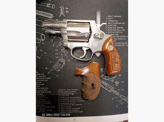 Smith & Wesson Modell 60-SS, Kaliber .38spez
