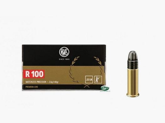 RWS Amunicja kal.22 lr R100 Match