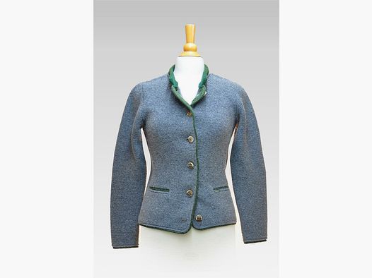 Damestrikjack 40 blauw