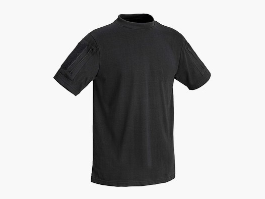 T-SHIRT – DEFCON 5 – TACTICAL SHORT SLEEVES WITH POCKETS Black
