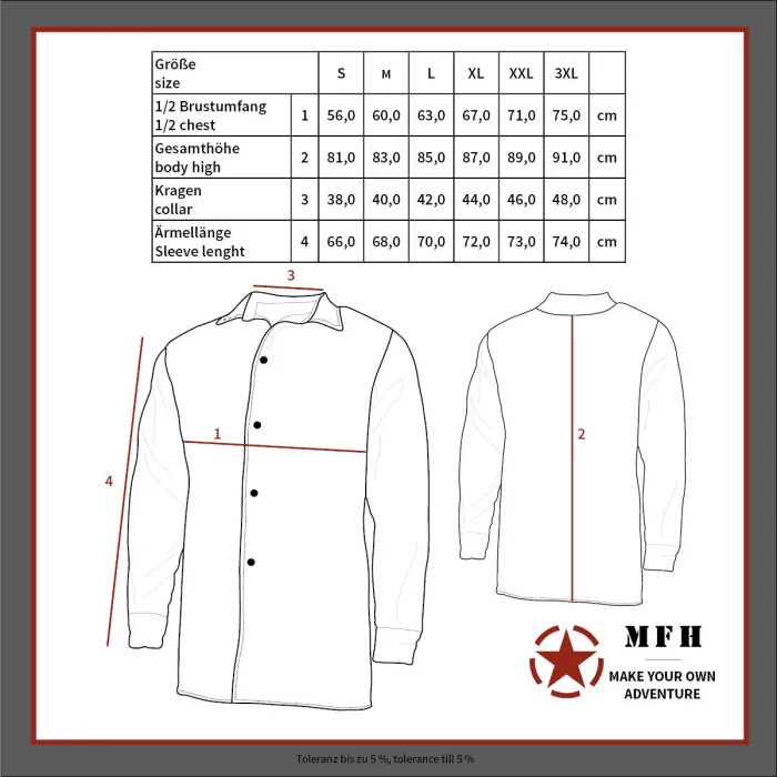 Camicia da boscaiolo, qualità pesante, a quadri blu / nera, taglia XXL, immagine 3 di 3