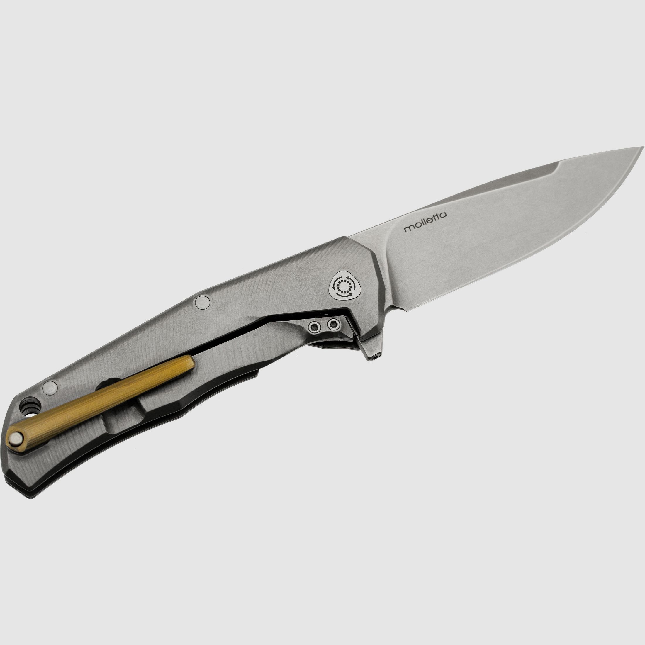 Three Rapid Exchange, Klinge aus M390, Griffe aus mattiertem Titan | 97229