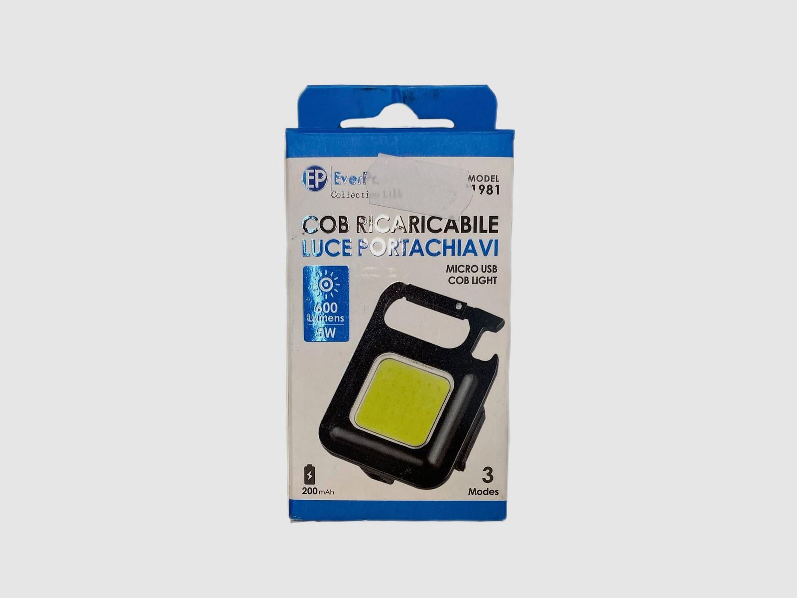 Schlüsselanhänger Micro USB Cob Licht