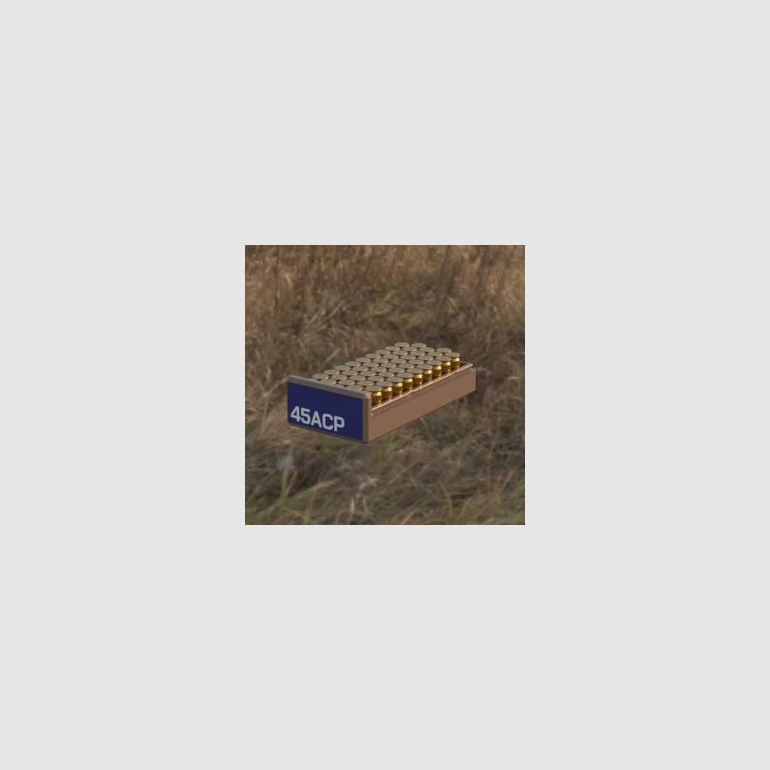 Filamelt Munitionsbox / .45 ACP (Automatic Colt Pistol) / ‘Schiebedeckel’ / Patronenbox, Ammo Box