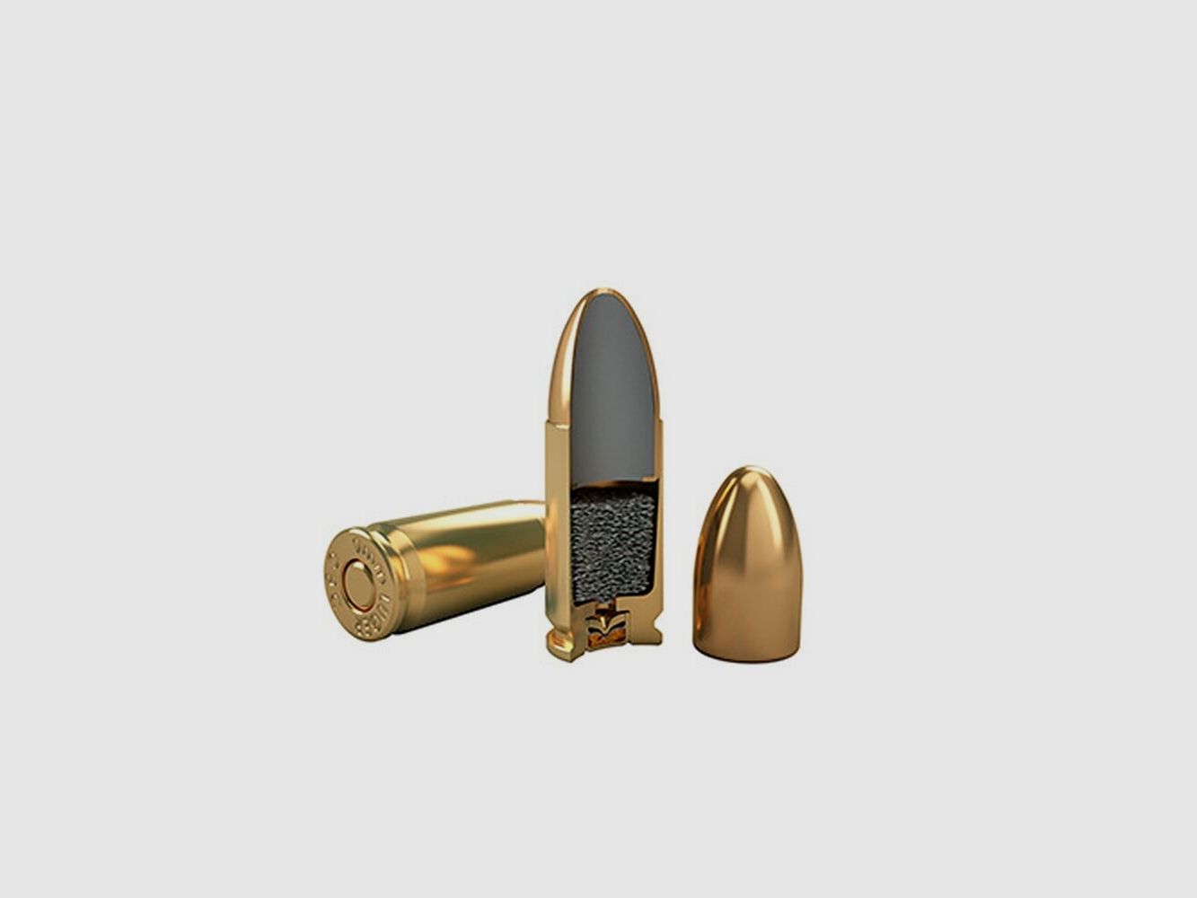 Magtech 9 mm Luger Palla Intera 8,0g/124grs.