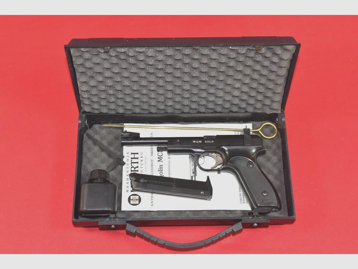 #8591 Margolin MCM Pistole, Russland, Kal. .22 LR, Bild 1 von 24