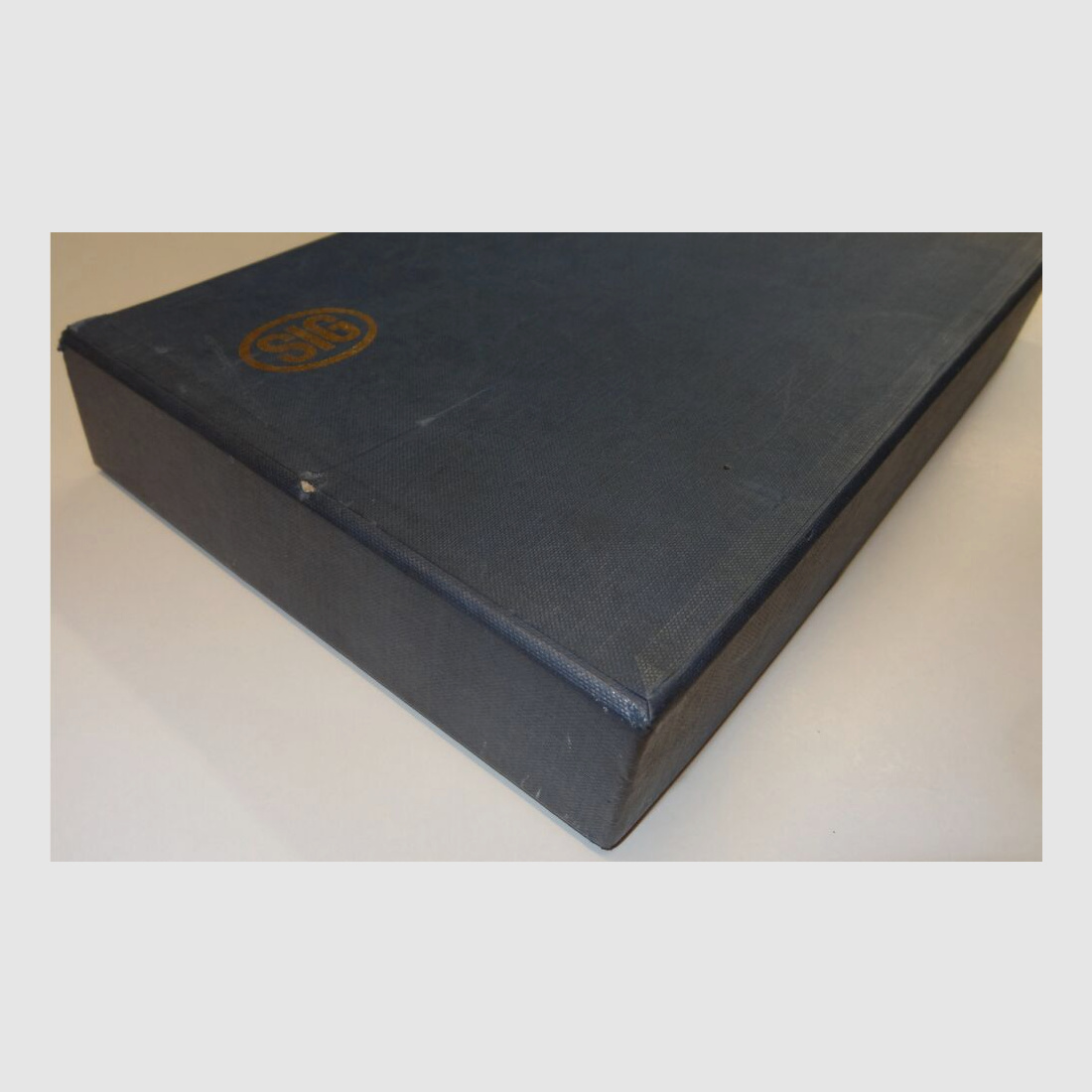 orginal SIG P220 Blau Etui/Verpackung/Schachtel/Box/Karton