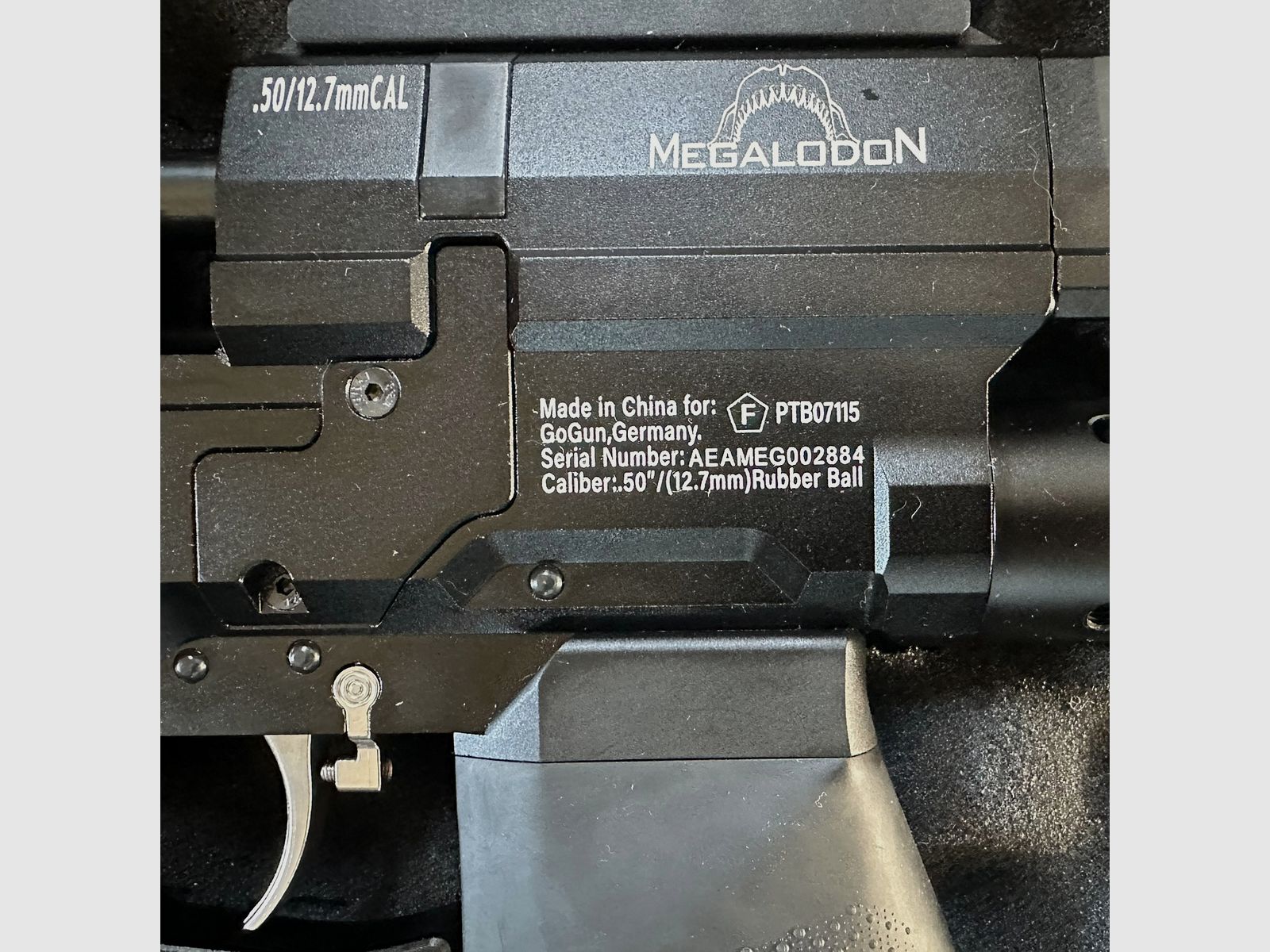 AEA Megalodon kal. .50 – Compleetset met veel accessoires