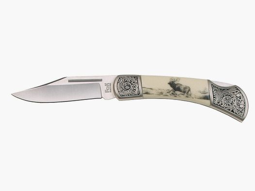 Klappmesser, "Jäger", mit Griffverzierung