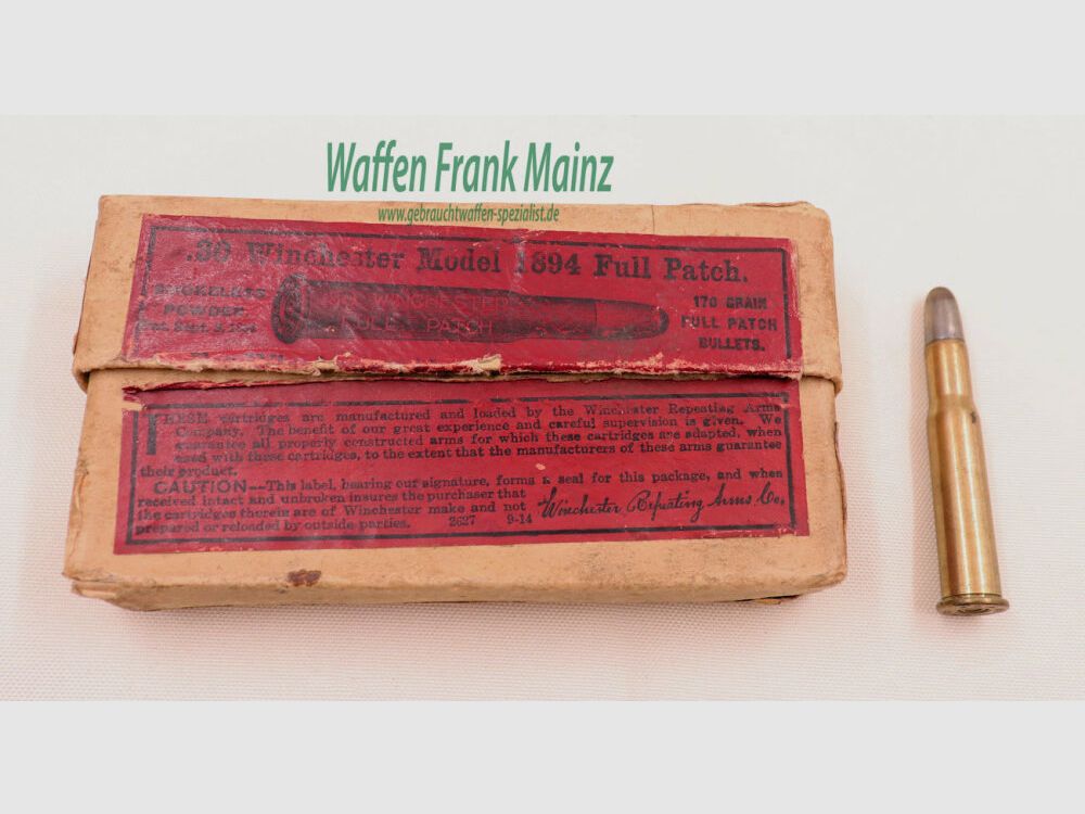 Winchester - USA cartouches de fusil .25-35 Win (6,5x52R)