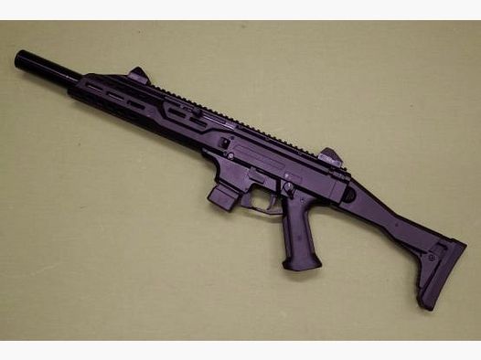 CZ Scorpion Evo 3 S1 Faux Suppressor carabine semi-automatique calibre 9x19 - homologuée pour le sport !