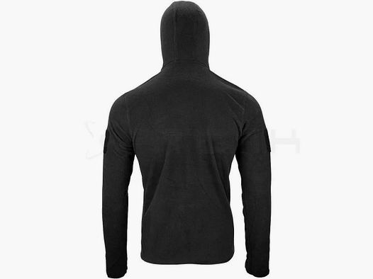 Felpa in Pile con Cappuccio Viper Tactical - Nera - Comfort Termico - Resistenza e Mobilità Ottimali