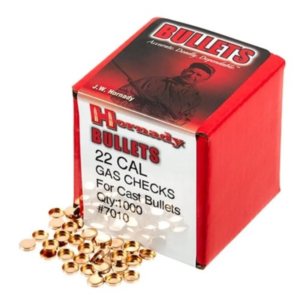 HORNADY 22 CAL GAS CHECKS
