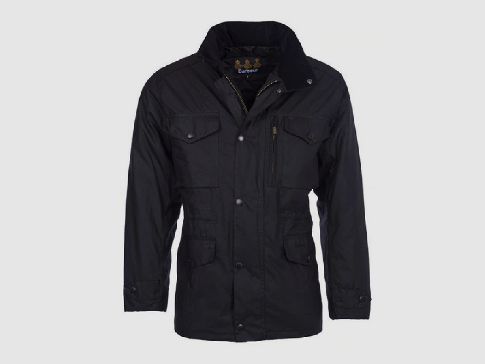 BARBOUR Sapper Wax Herrenjacke Black