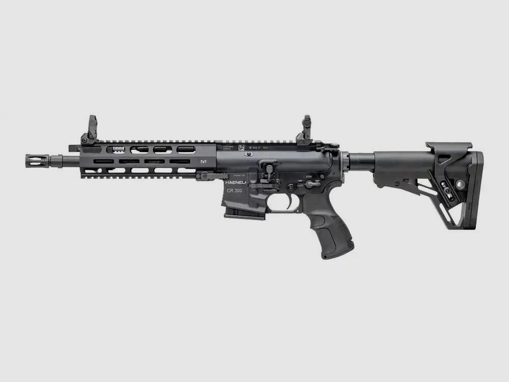 HAENEL CR300 10,5" / 267mm schwarz M-Lok Handschutz .300 AAC Blackout