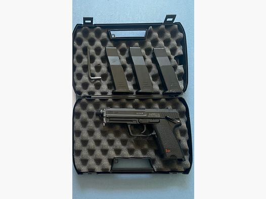 Umarex H&K USP CO2 NBB (+ 3 Magazine und Koffer)