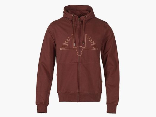 Swedteam Ultra Hoodie con zip da uomo arancione scuro S