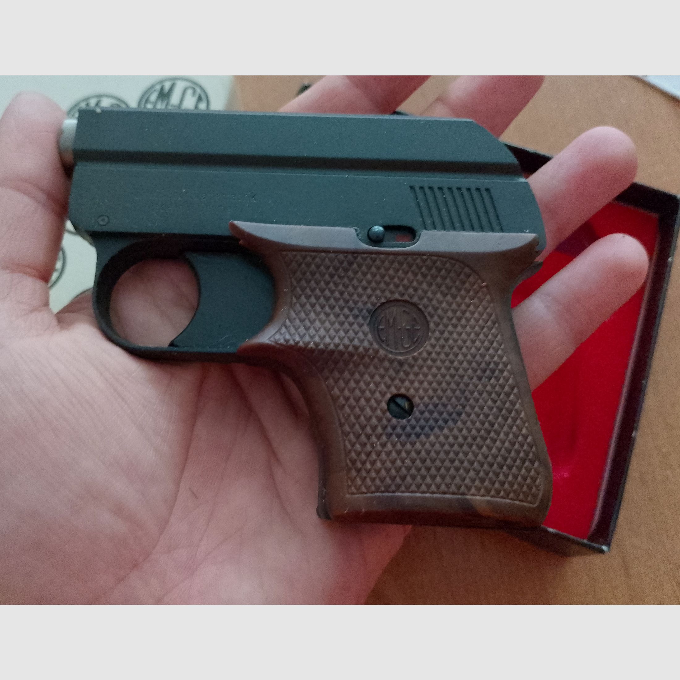 EM-GE Mod. 63 cal. 6 mm Flobert/ PTB 6 in original packaging!