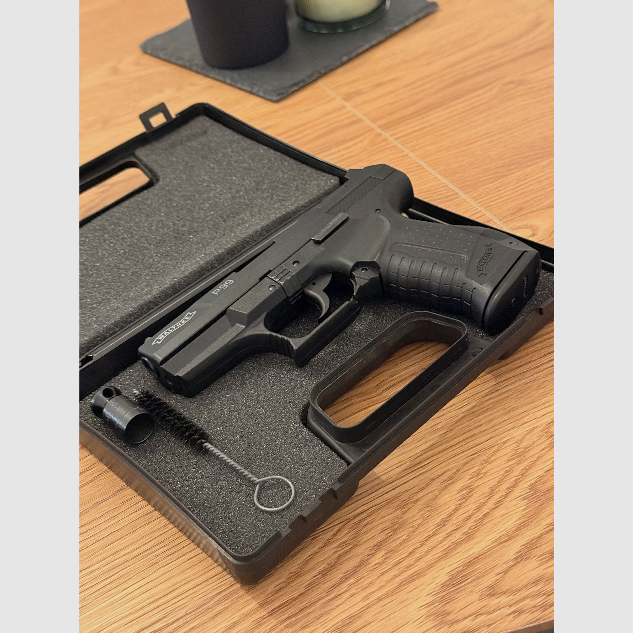 Walther P99 PTB blank-firing pistol – unused, top condition