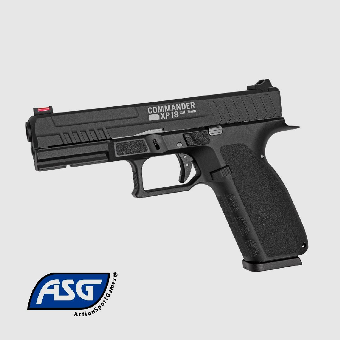 Pistolet ASG Commander XP18 Noir – 6 mm Co2 – 0,9 Joule