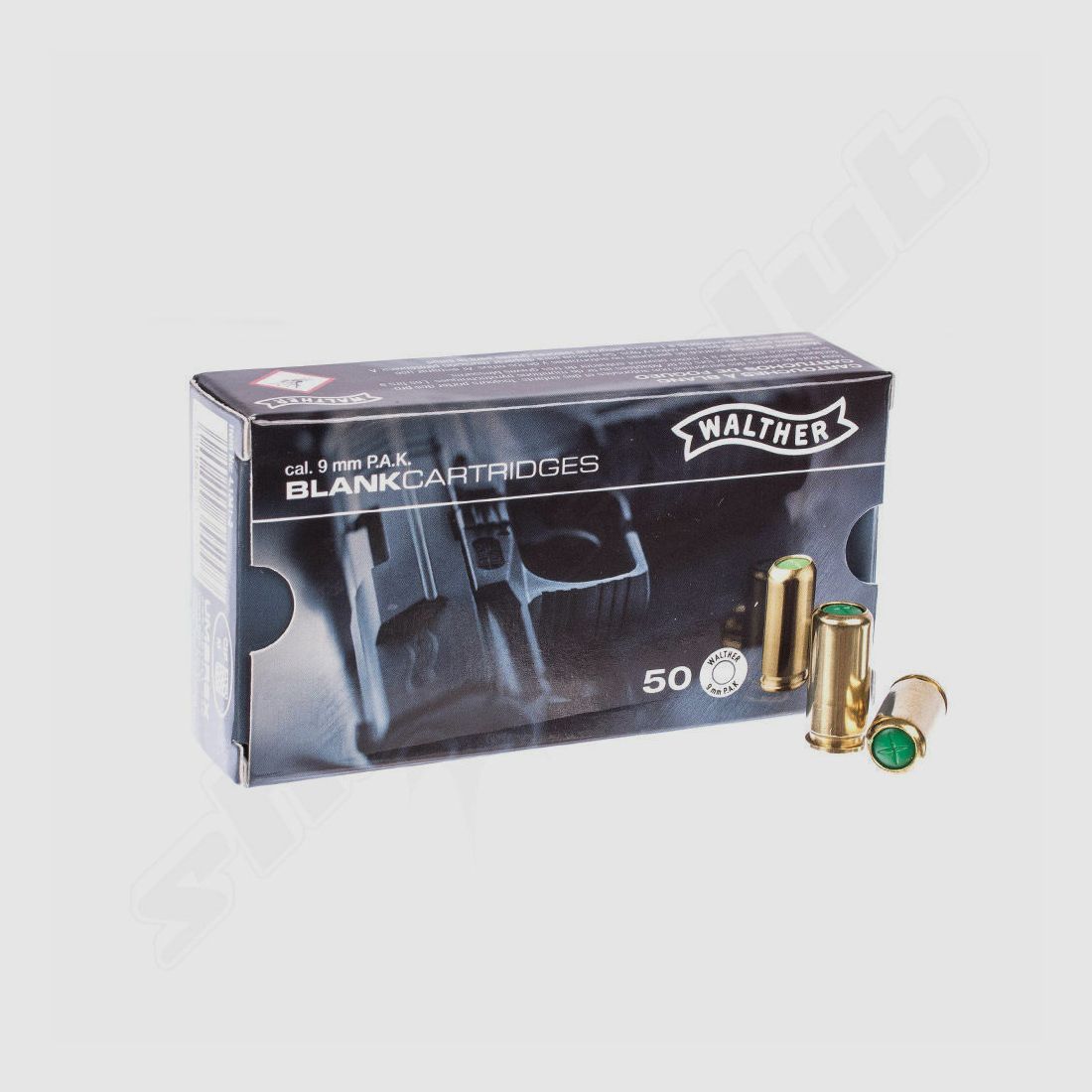 Divers cartouches à blanc 9mm P.A.K. : Umarex, Victory, Perfecta