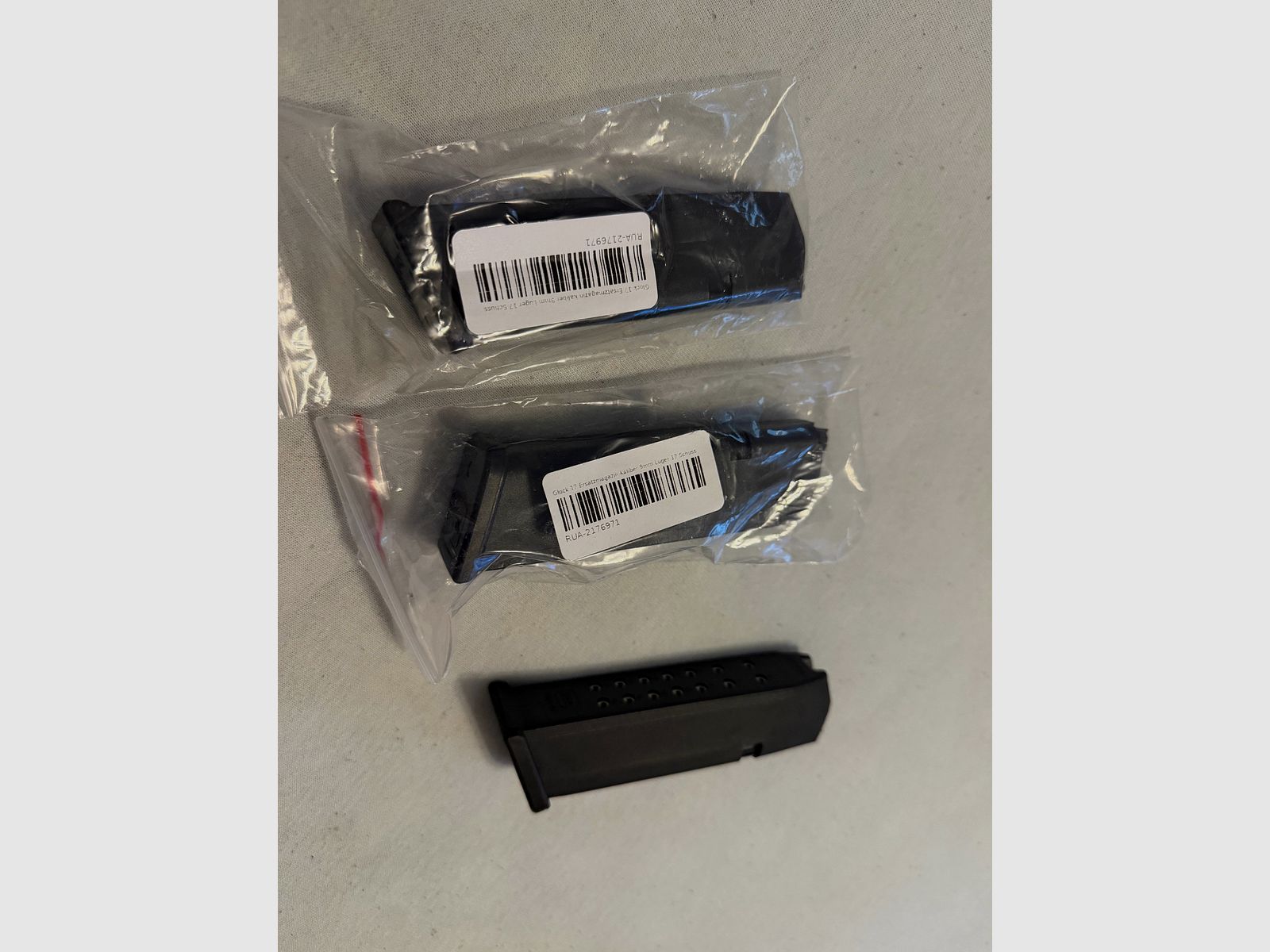 Glock 17 Ersatzmagazin Kaliber 9mm Luger 17 Schuss