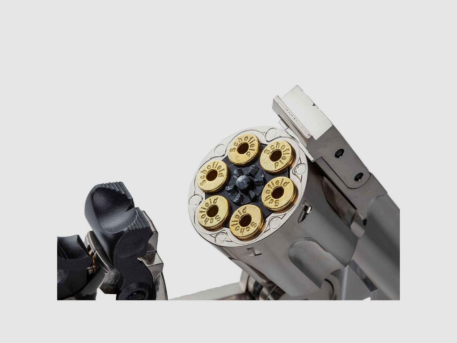 Revolver Asg Schofield 6 CO2 Ivory Full Metal 4.5 Plombs, image 4 sur 4