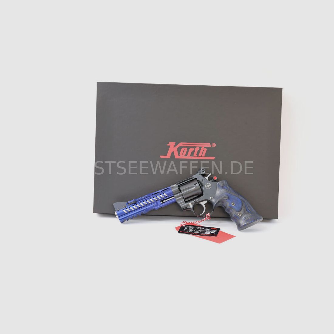 Korth Super Sport GTA blauw .357Mag