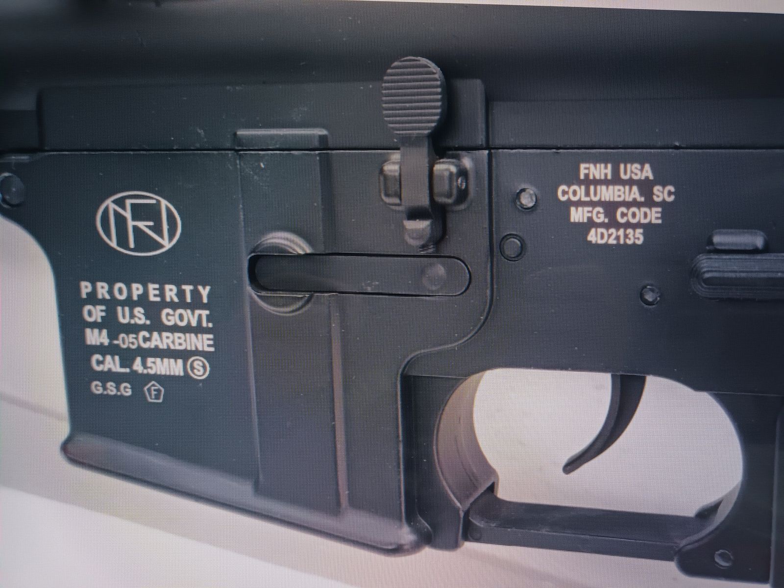 Luchtbuks LG M4 Carbine __ NIEUW / OVP __ Kal 4,5 (BB) __ NIEUWPRIJS: 499,-EUR in uitverkoop, afbeelding 3 van 3