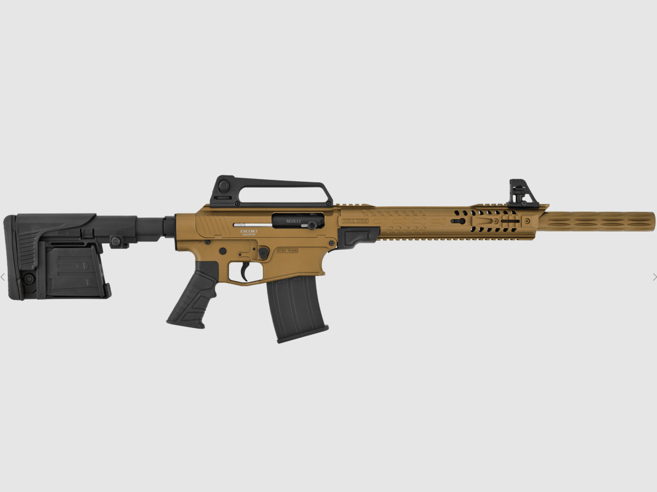 Hatsan Escort - SDX12-TS - Fusil à répétition automatique en bronze Cal. 12/76