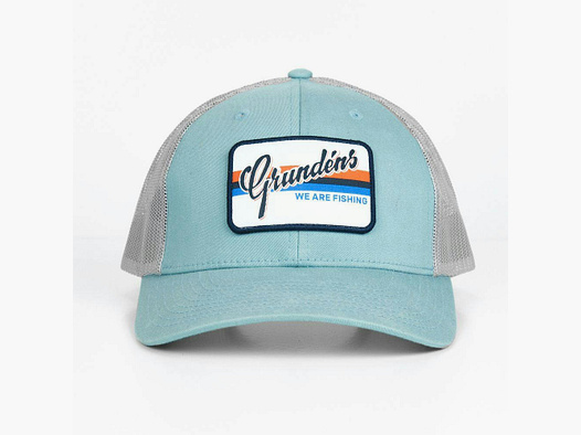 Grundéns Low Pro Script Trucker Smoke Blue/Aluminum