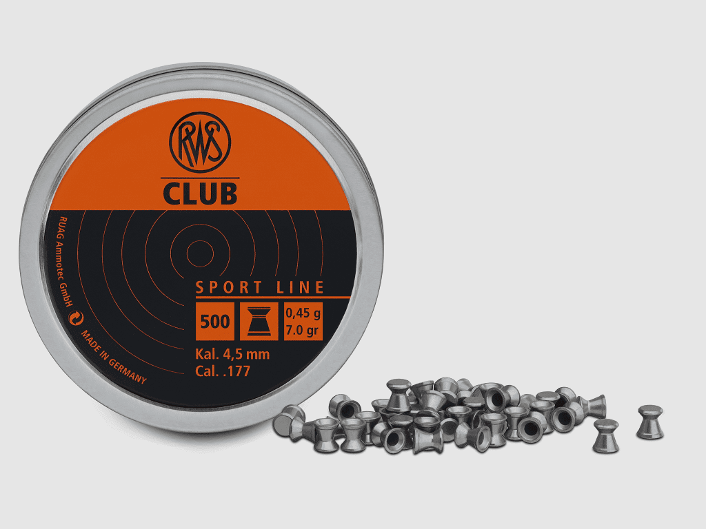 RWS Club Diabolo 4,5 mm 0,45g 500er