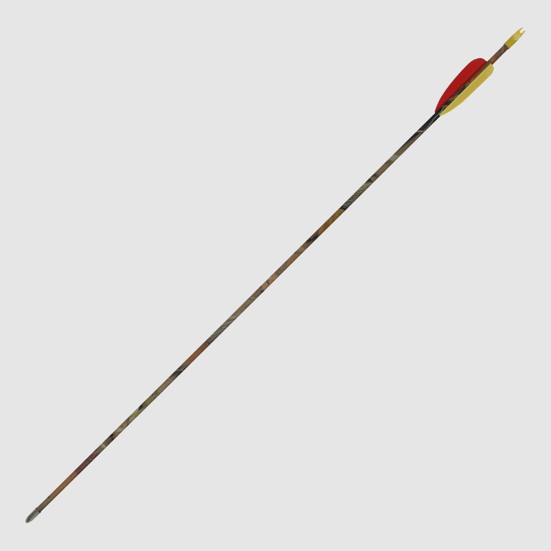 Ersatzpfeil Fiberglas Pfeil camo 28"