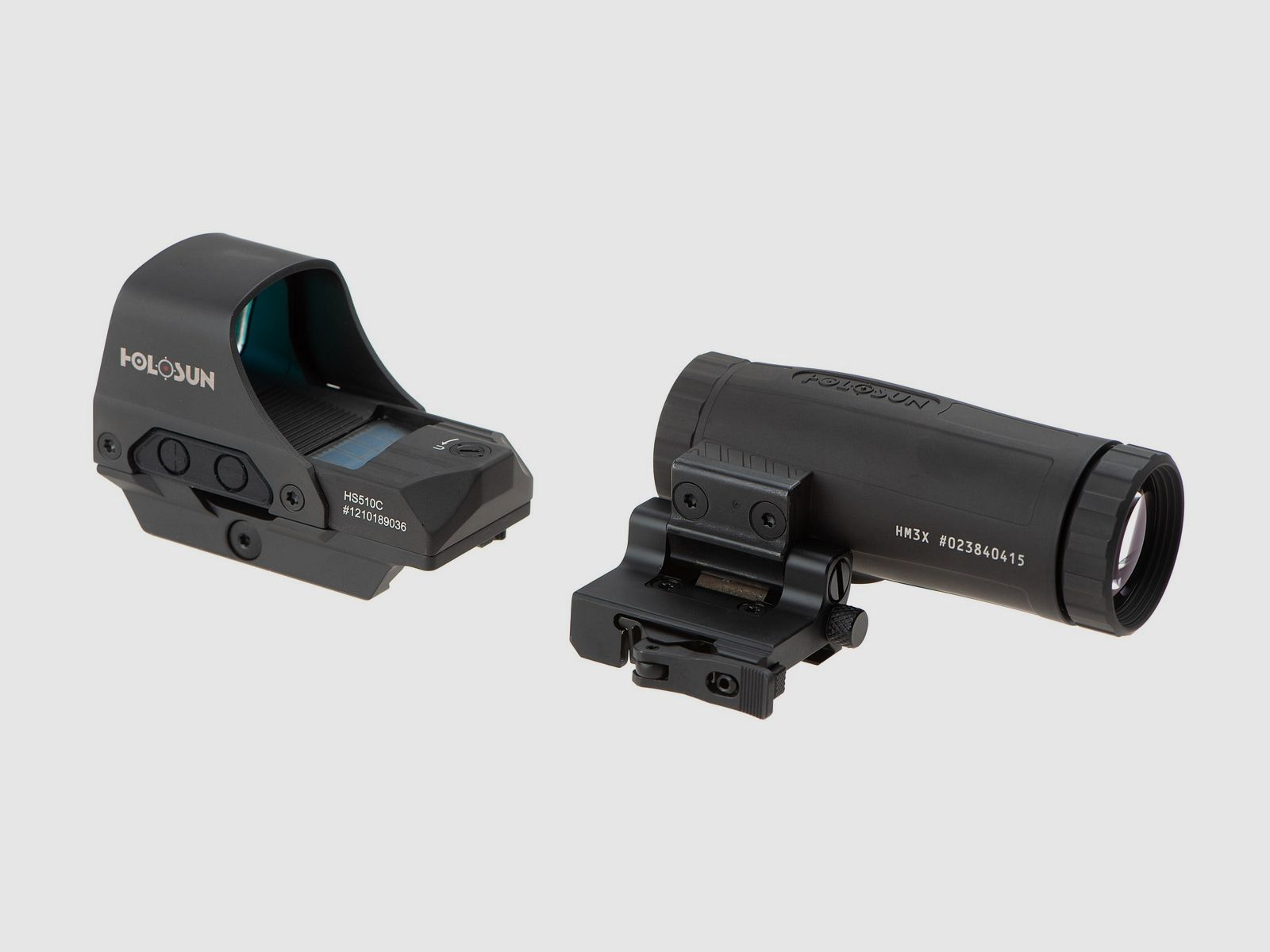 HS510C Solar Red Circle Dot Sight Combo with HM3X, Bild 4 von 13