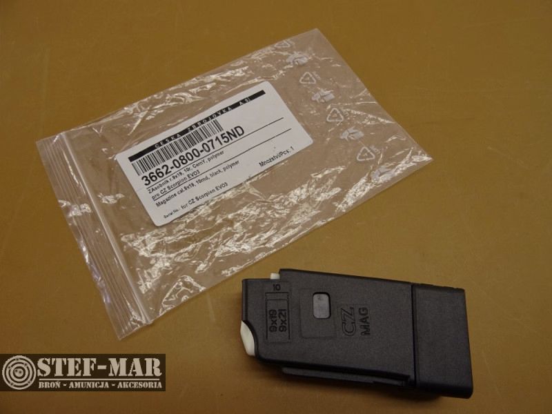 Magazynek krótki do CZ Scorpion EVO 3 kaliber 9x19mm [X1647], zdjęcie 5 z 5