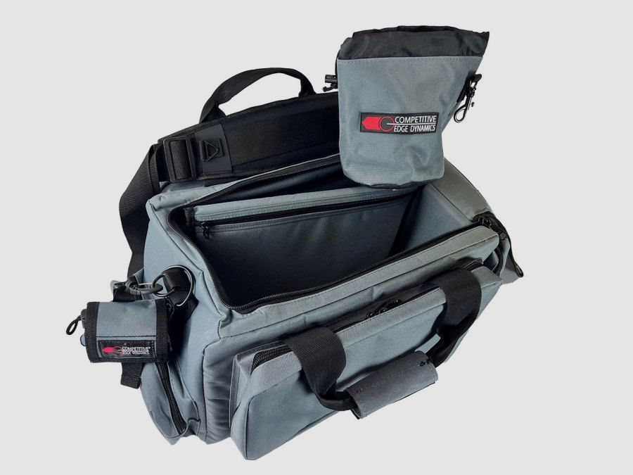 CED Schießsporttasche RangeBag DeLuxe: 2-4 Pistolen 54x36x28cm SCHWARZ, Bild 3 von 5
