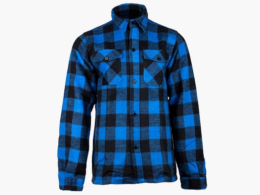Mil-Tec Mil-Tec Holzfällerhemd schwarz blau