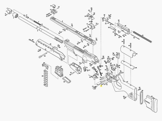 Heckler & Koch SL8 - Napięcie Pin