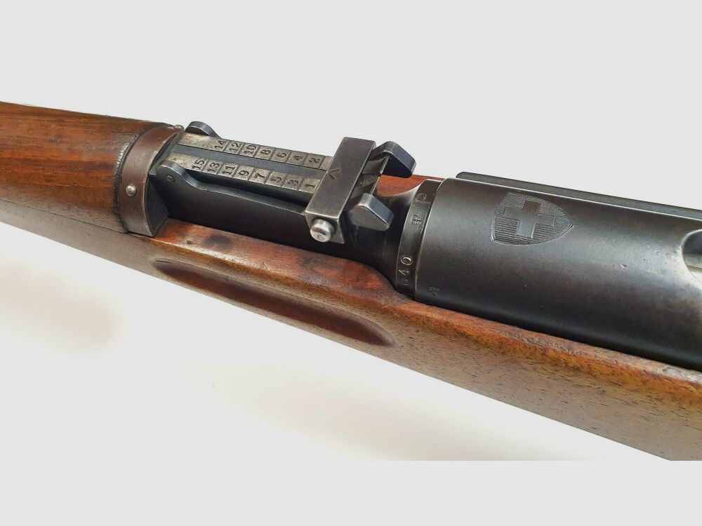 Waffenfabrik Bern Repetierbüchse Waffenfabrik Bern Schweizer K31 Kaliber 7,5x55swiss komplett nummerngleich + Hämmerli