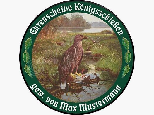 Schützenscheibe ECO-LINE Motiv 128