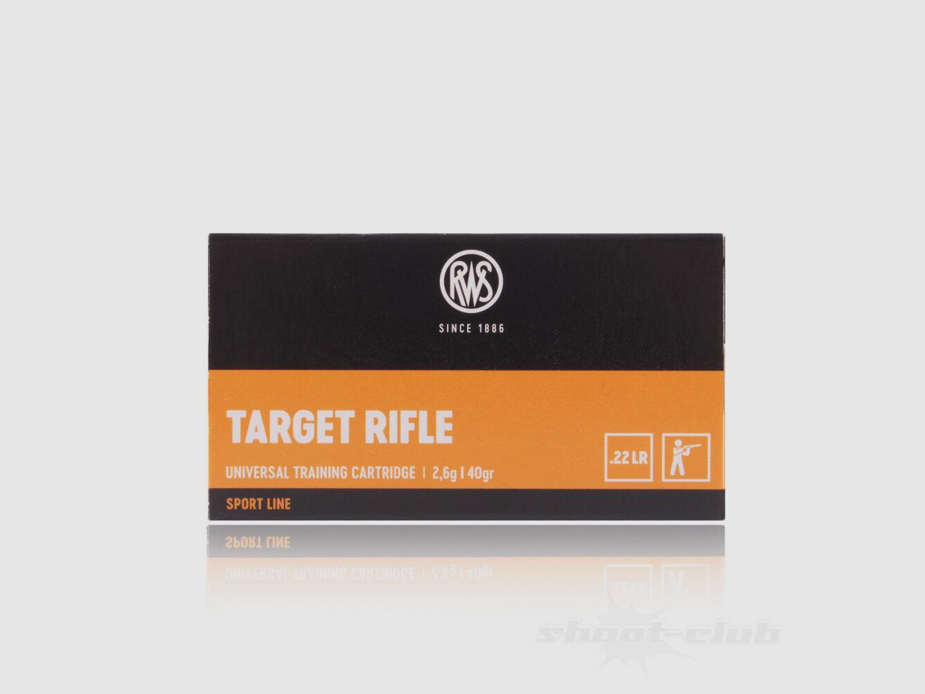 RWS Target Rifle LRN 40grs 50St .22lr, image 1 sur 5