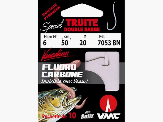 SUFIX VORGEFERTIGTE HAKEN FLUOROCARBON SP VERS