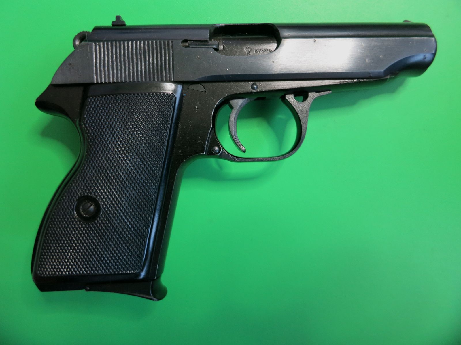 Halbautomatische Pistole, HEGE AP66, Kal. 7,65 mm Browning (.32 ACP), Sammlerwaffe       #89, Bild 5 von 8