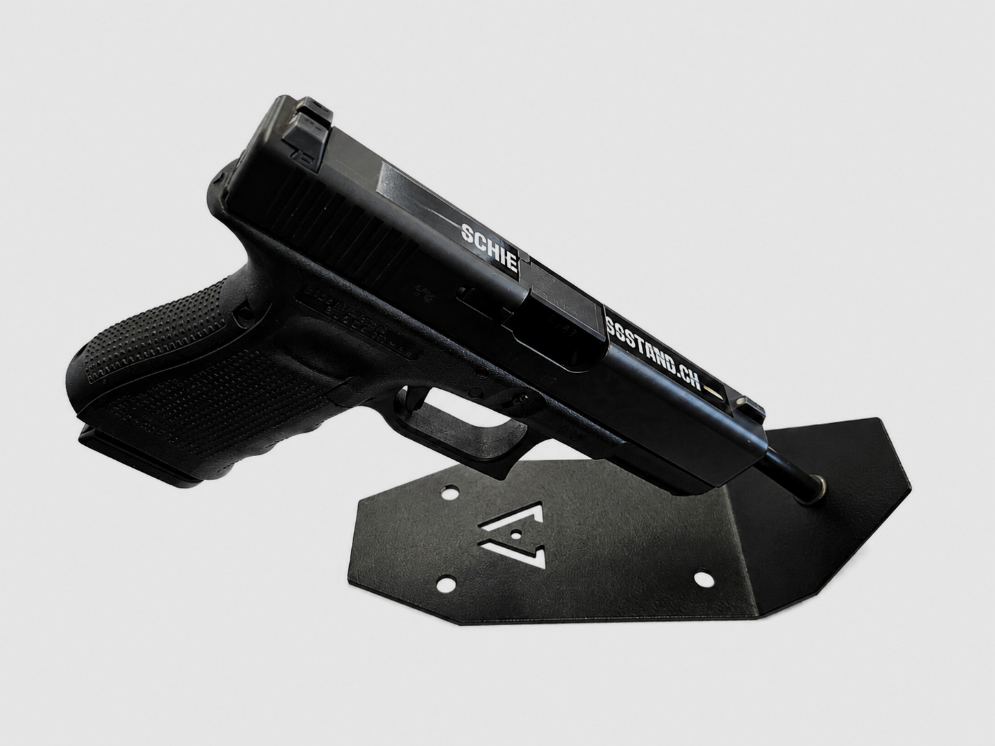 Schiessstand.ch – Pistolenständer / Metall mit kunststoff Haltestange, Bild 2 von 2