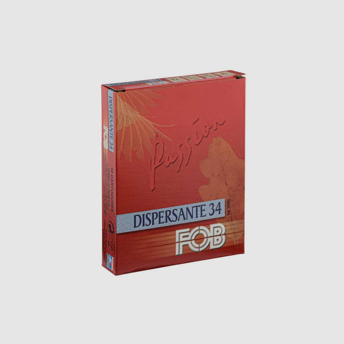 Patronen Fob Passion Dispersante - Kal. 12/67 - Dispersante Kal. 12-67, Boden von 16, 34 gr, Schrot Nr. 7, Bild 2 von 4